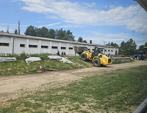 Rekonstrukce haly na farmě chovu prasat